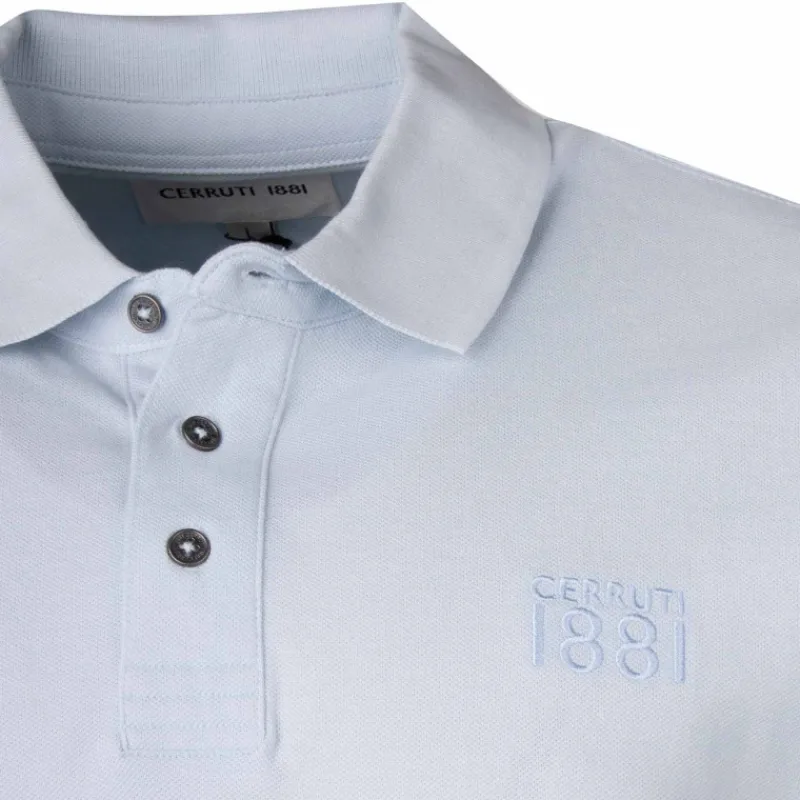 Outlet Polo Eduardo uni logo brodé Homme Homme Polo