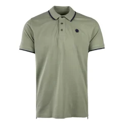 Discount Polo en coton avec liseré isonzo Homme Homme Polo