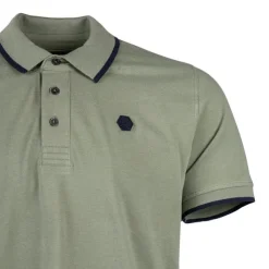 Discount Polo en coton avec liseré isonzo Homme Homme Polo