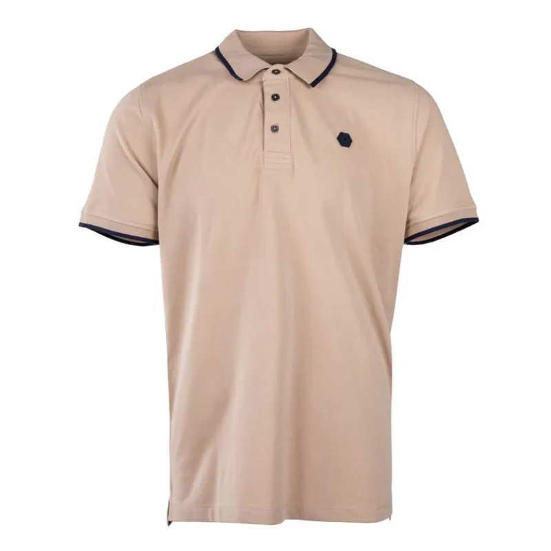 Online Polo en coton avec liseré isonzo Homme Homme Polo