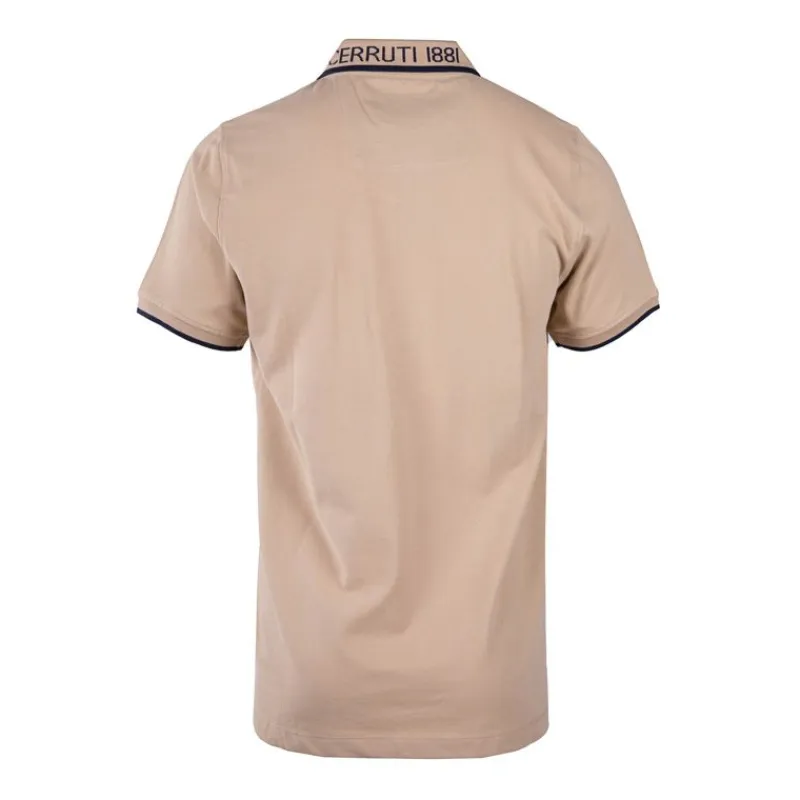 Online Polo en coton avec liseré isonzo Homme Homme Polo