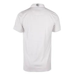 Hot Polo en coton velino logo brodé vertical Homme Homme Polo