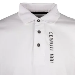 Hot Polo en coton velino logo brodé vertical Homme Homme Polo