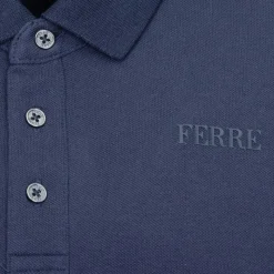 Clearance Polo Gianni à boutons coton texturé Homme Homme Polo