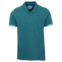 Outlet Polo Gianni à boutons coton texturé Homme Homme Polo