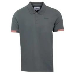 Sale Polo Gianni à boutons coton texturé Homme Homme Polo