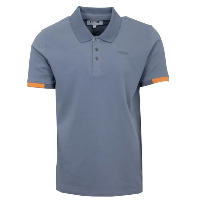 Discount Polo Leandro coton avec boutons Homme Homme Polo