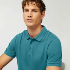 Sale Polo Leandro coton avec boutons Homme Homme Polo