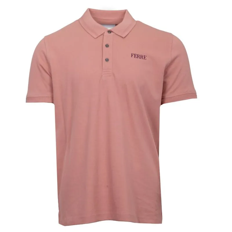 Clearance Polo Leandro coton avec boutons Homme Homme Polo