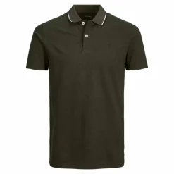 Discount Polo manches courtes 100% Coton Homme JACK AND JONES Homme Polo