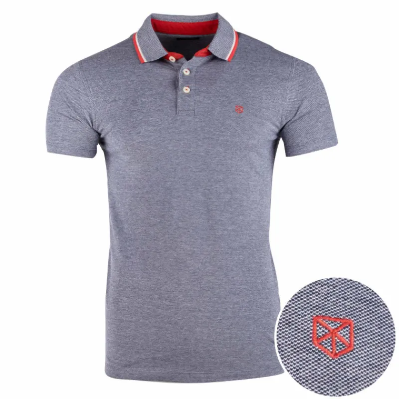 New Polo manches courtes 100% Coton Homme JACK AND JONES Homme Polo