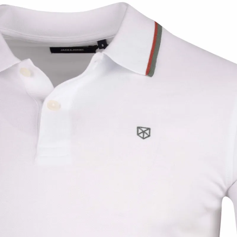 New Polo manches courtes 100% Coton Homme JACK AND JONES Homme Polo
