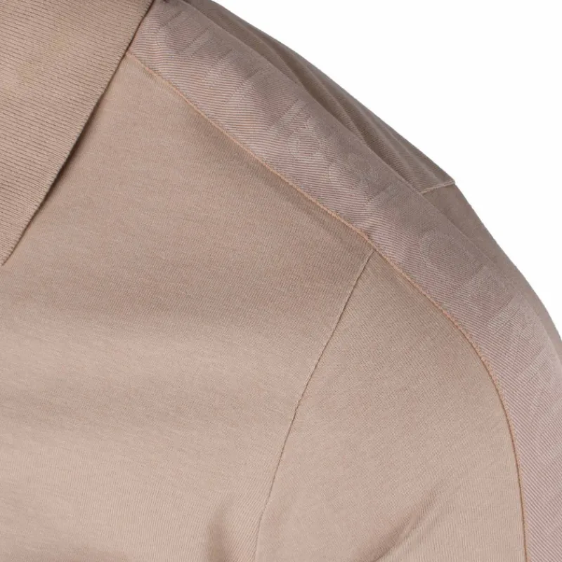 New Polo manches courtes coton doux bande logo épaule ballabile Homme Homme Polo