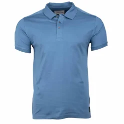 Discount Polo manches courtes coton doux bande logo épaule ballabile Homme Homme Polo