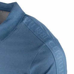 Discount Polo manches courtes coton doux bande logo épaule ballabile Homme Homme Polo