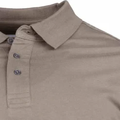 Hot Polo manches courtes coton doux bande logo épaule ballabile Homme Homme Polo