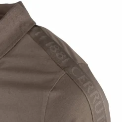 Hot Polo manches courtes coton doux bande logo épaule ballabile Homme Homme Polo