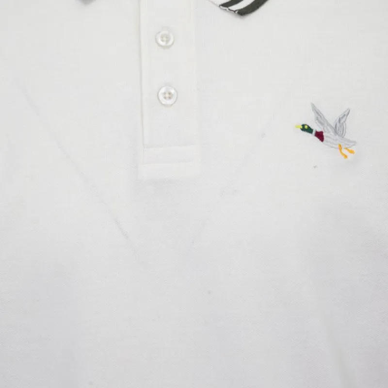 Discount Polo manches courtes liserés col Sherman Homme Homme Polo