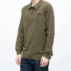 Sale Polo manches longues broderie cote germinal Homme Homme Polo