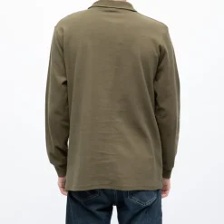 Sale Polo manches longues broderie cote germinal Homme Homme Polo