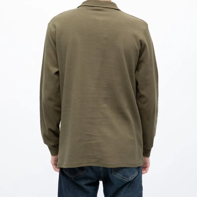 Sale Polo manches longues broderie cote germinal Homme Homme Polo