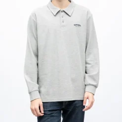 Sale Polo manches longues broderie cote germinal Homme Homme Polo