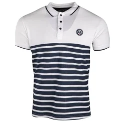 Sale Polo mariniere en coton pique 100% coton assor 24 parly Homme Homme Polo