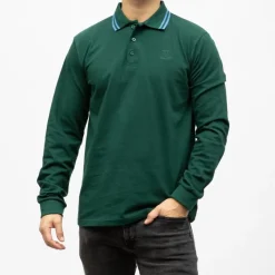 Sale Polo ml liseret 5551 Homme Homme Polo