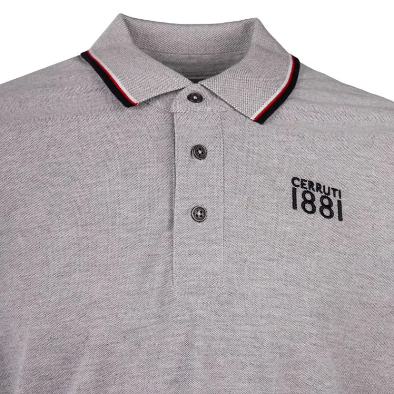 Hot Polo regular manches courtes natisone avec liseré Homme Homme Polo