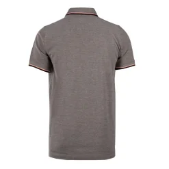 Clearance Polo regular manches courtes natisone avec liseré Homme Homme Polo