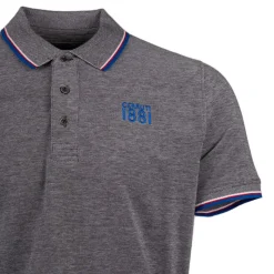 Best Polo regular manches courtes natisone avec liseré Homme Homme Polo