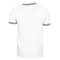 Clearance Polo sherman logo coloré brodé avec boutons argentés Homme Homme Polo