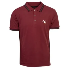 Clearance Polo sherman logo coloré brodé avec boutons argentés Homme Homme Polo