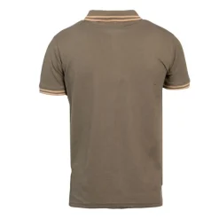 Clearance Polo sherman logo coloré brodé avec boutons argentés Homme Homme Polo