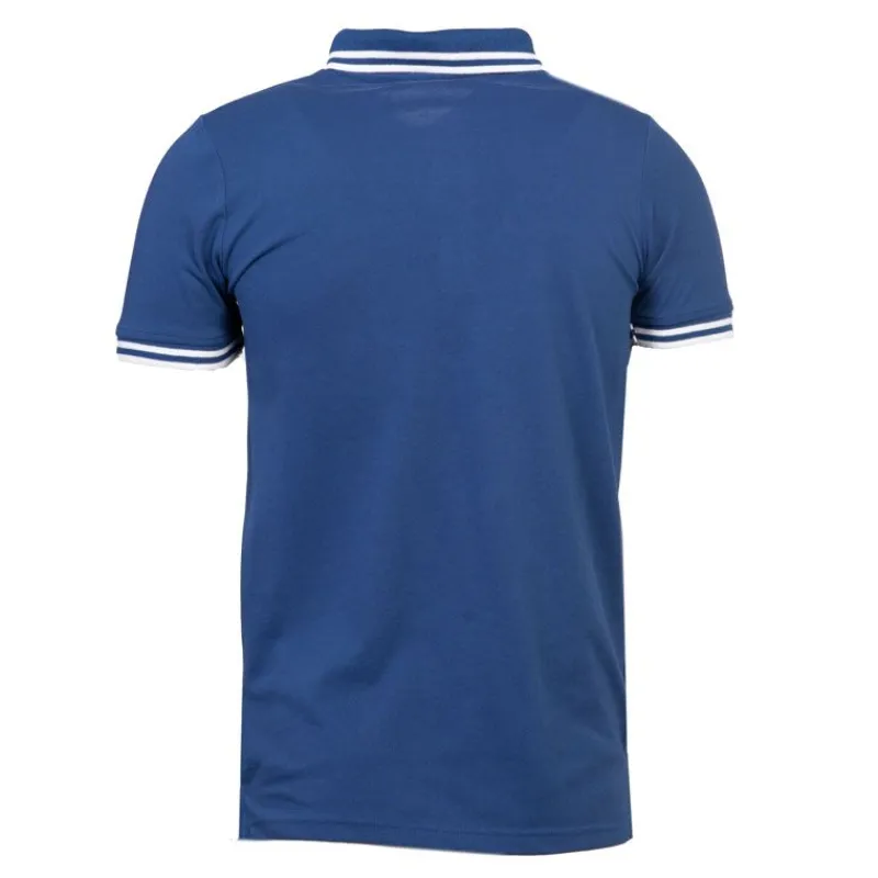 Clearance Polo sherman logo coloré brodé avec boutons argentés Homme Homme Polo