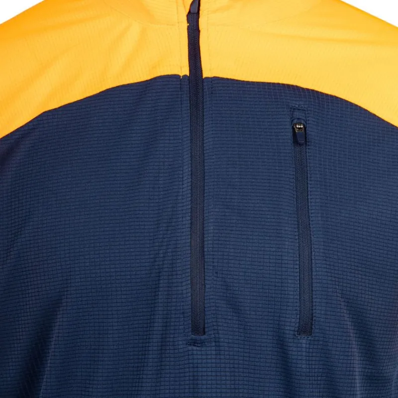 Polo technique zip bi-couleur Homme Homme Polo