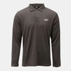 New Polo texturé manches longues jilan Homme Homme Polo