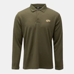 Hot Polo texturé manches longues jilan Homme Homme Polo