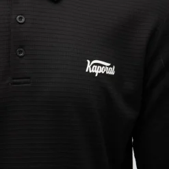 Online Polo texturé manches longues jilan Homme Homme Polo