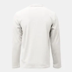 Clearance Polo texturé manches longues jilan Homme Homme Polo