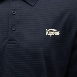 Hot Polo texturé manches longues jilan Homme Homme Polo