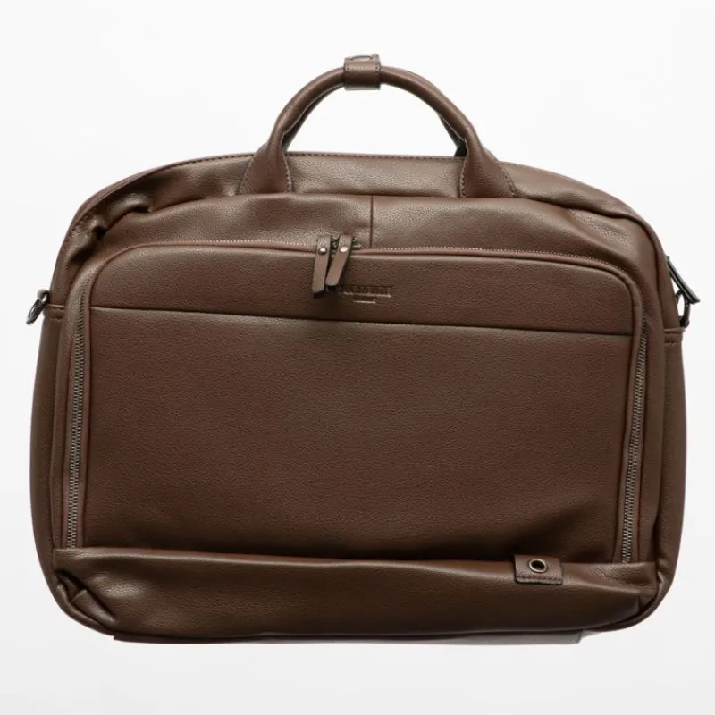 New Porte document avec deux poches zippées extérieures 42x34x6cm Homme Homme Sac, Petite Maroquinerie