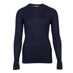 Discount Pull col rond torsadé 18727 Femme Femme Pull, Gilet, Sweat