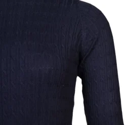 Discount Pull col rond torsadé 18727 Femme Femme Pull, Gilet, Sweat