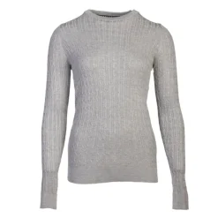 Discount Pull col rond torsadé 18727 Femme Femme Pull, Gilet, Sweat