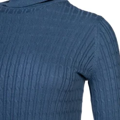 Hot Pull col roulé torsadé 18741 Femme Femme Pull, Gilet, Sweat