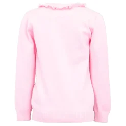 Best Pull à volants avec boutons logo brodé Fille Enfant Sweat, Pull, Gilet