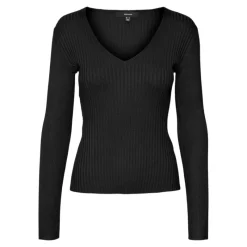 Online Pull Autumn cotelé col V ajusté Femme Femme Pull, Gilet, Sweat