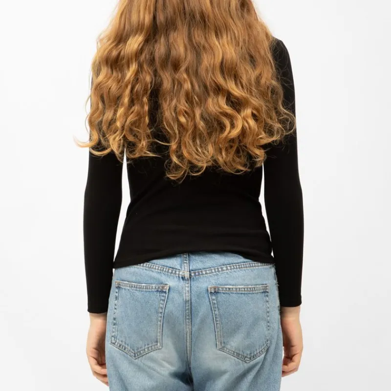 Pull col cheminée roselita fin Femme Femme Pull, Gilet, Sweat