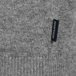 New Pull col haut zippé tissu crocheté souple coton Homme Homme Pull, Gilet, Sweat